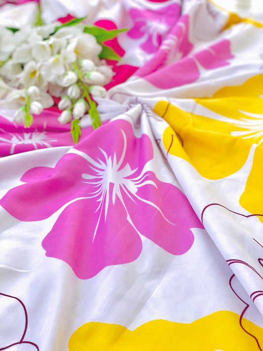 Blush White All Season Long Jaipuri Blanket - Passion for Fashion by Shivani