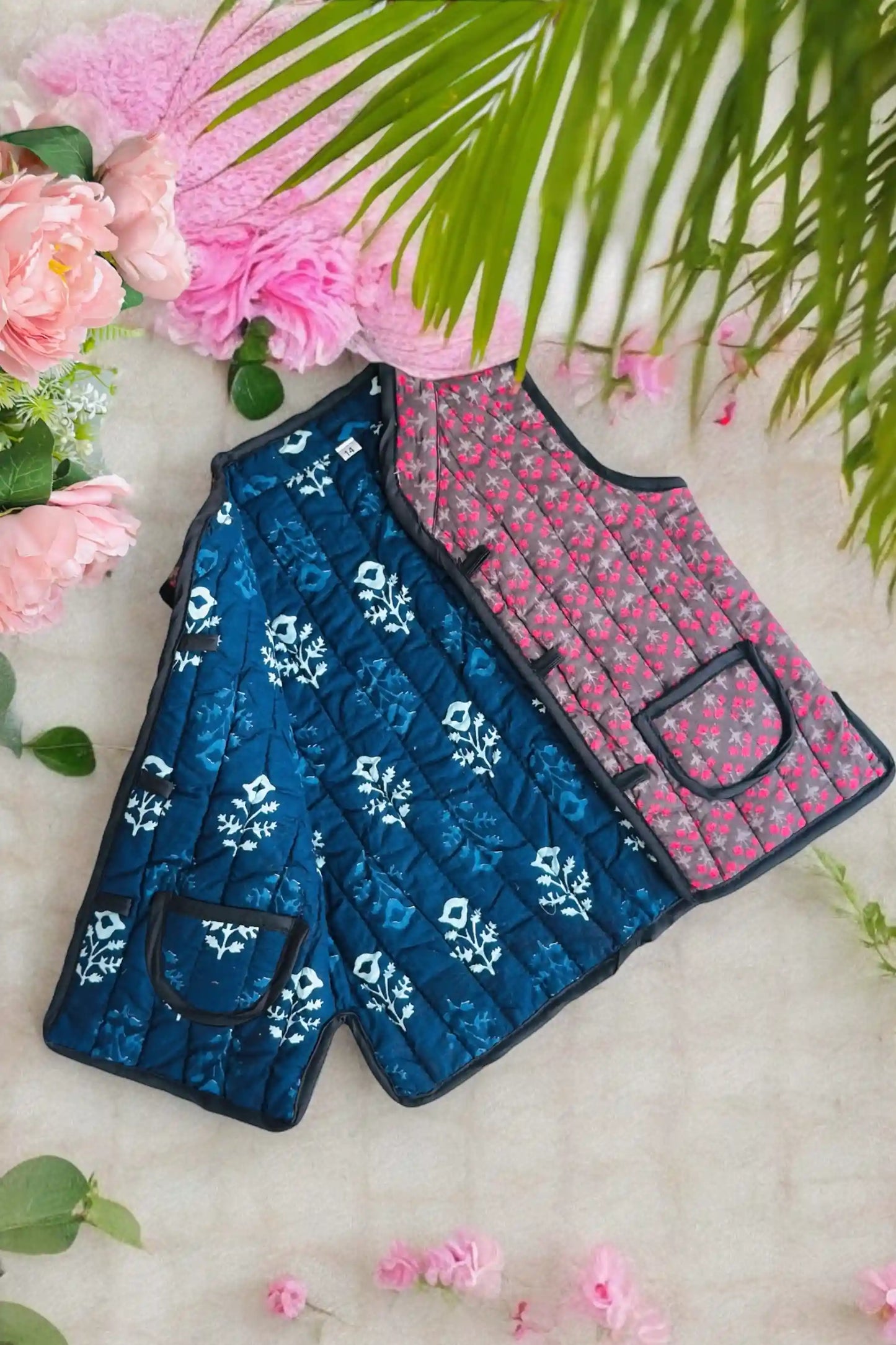 Blush Block Kids Reversible Jacket