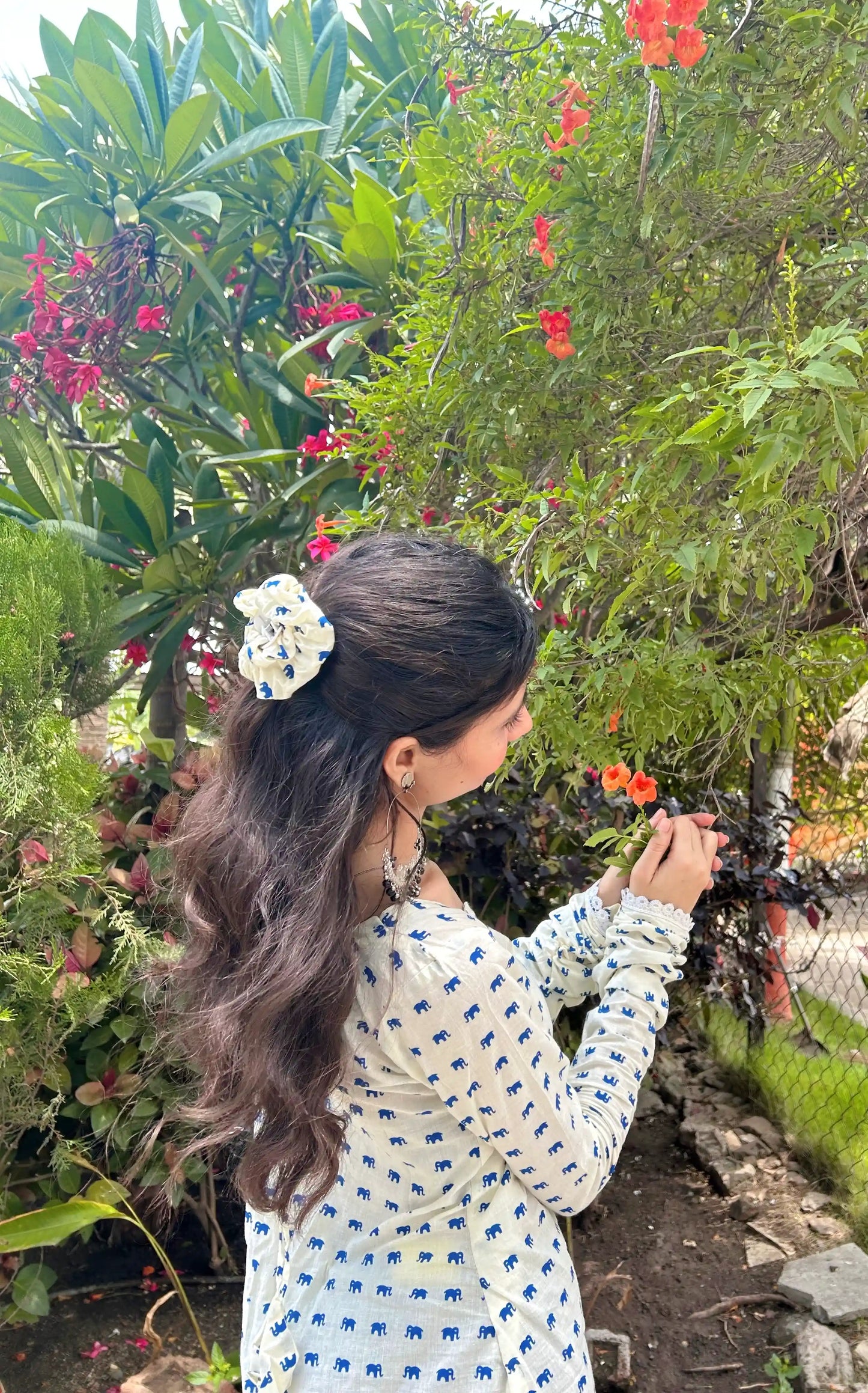 NeelHathi Jaipuri Cotton Kurta