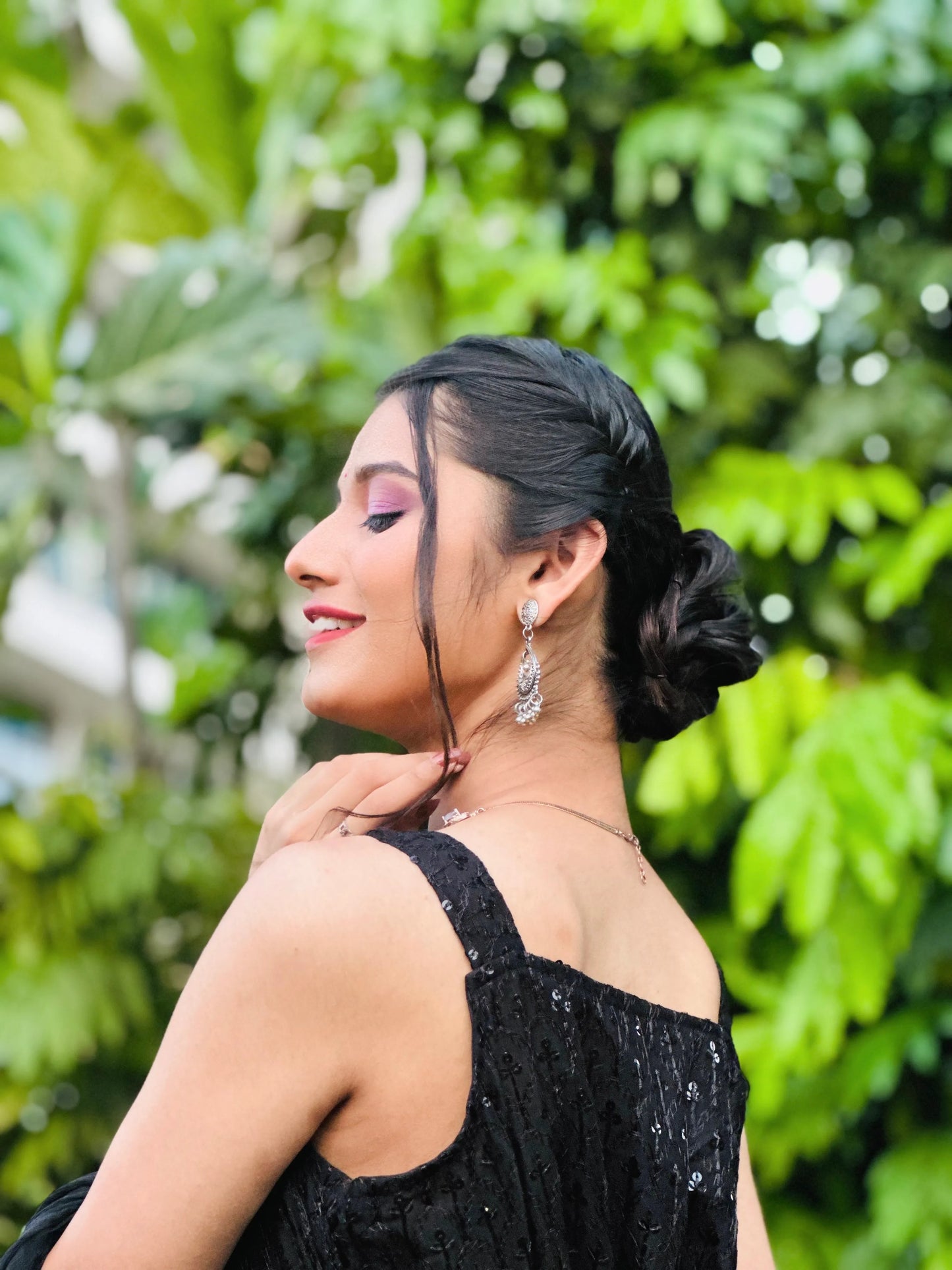 Mahima's Twilight Black Gulnaz Ensemble