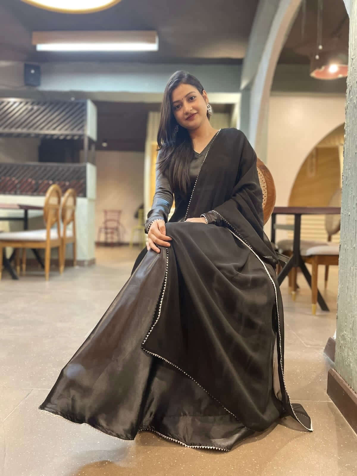 Happy Customer Starry Black Gulnaz Ensemble
