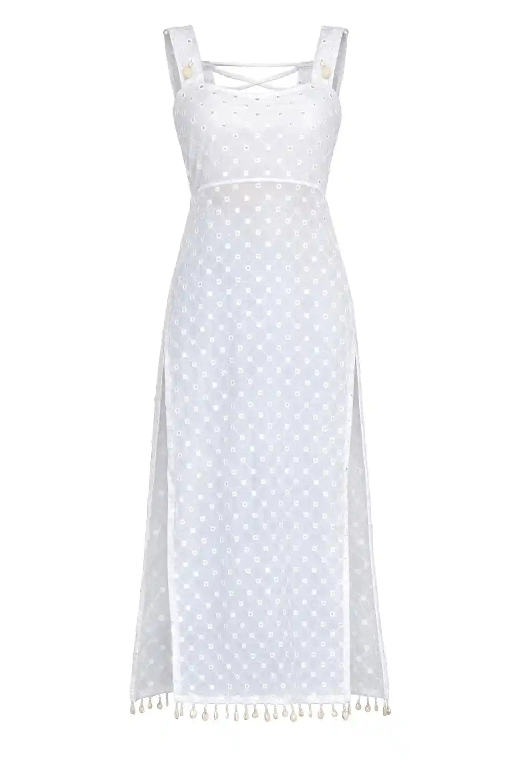 Serenity White Dori Gulnaz Kurta