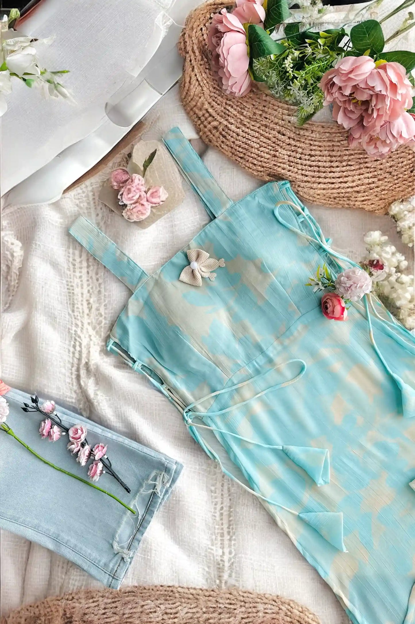 Vintage Tie Dye Dori Gulnaz Kurta