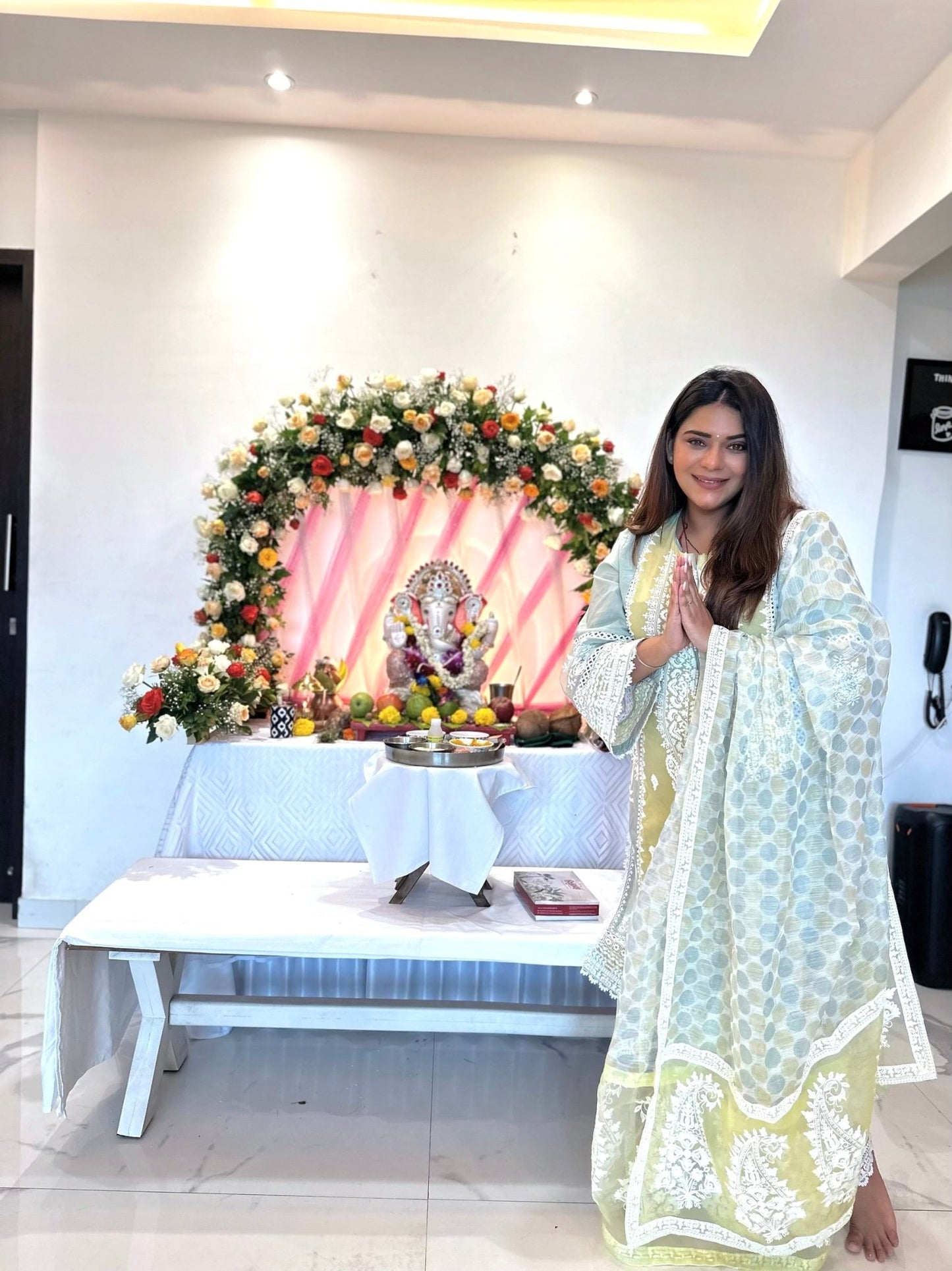 Gulzar Green Embroidered Meher Suit - Passion for Fashion by Shivani
