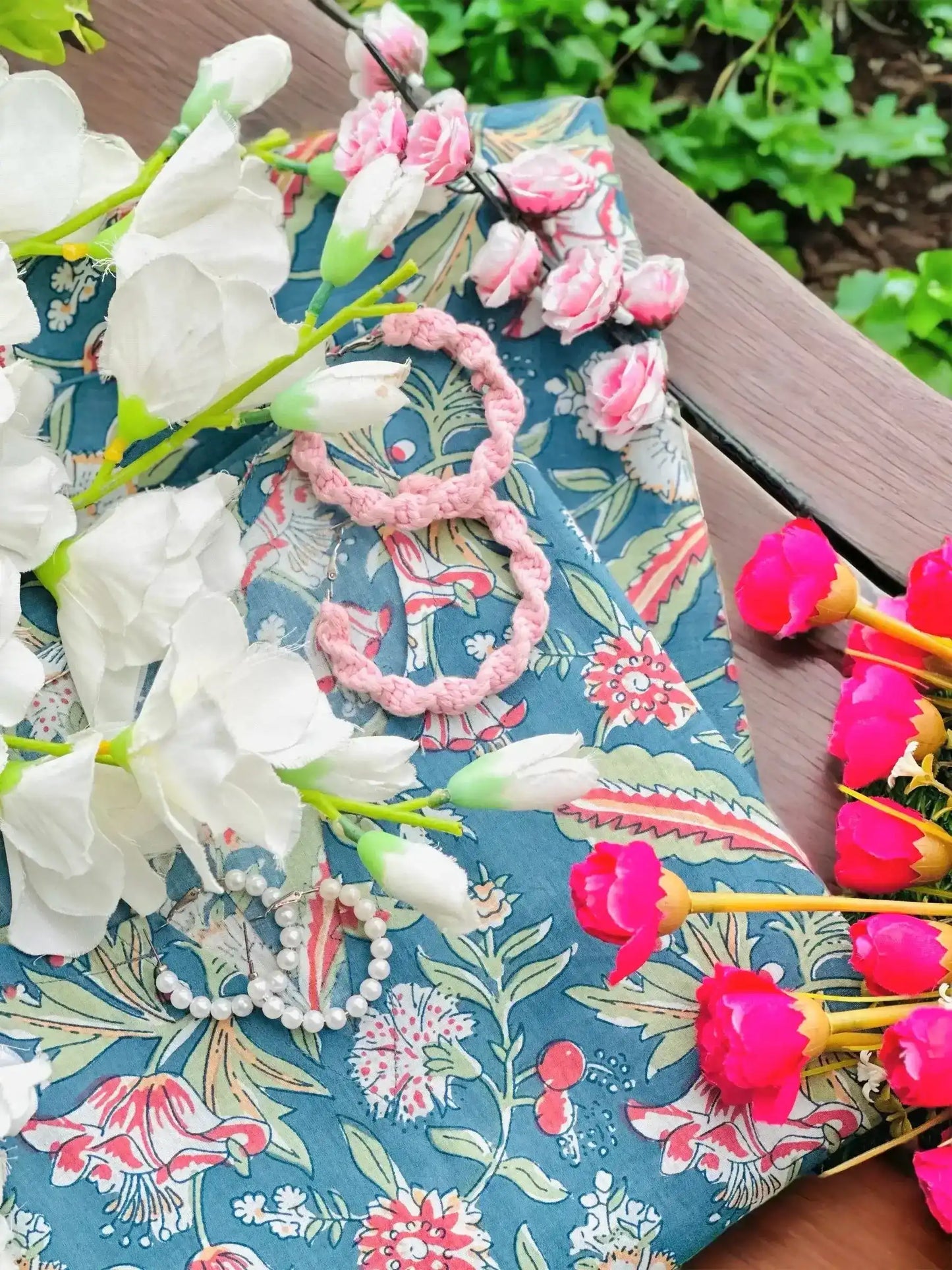 Kalamkari Blue Jaipuri Loungewear
Set! - Passion for Fashion by Shivani