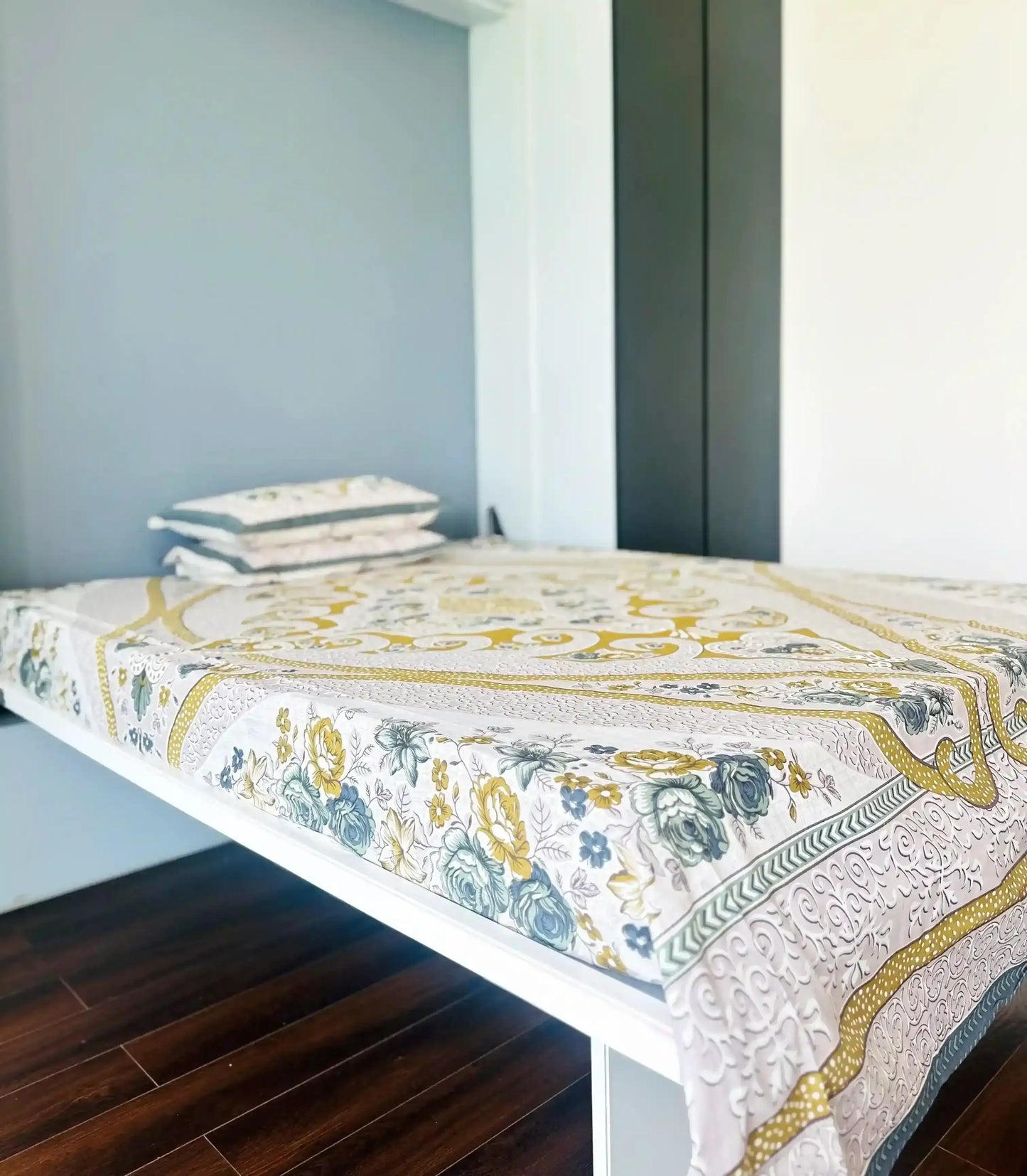 Jaipuri Block Printed Bedsheet