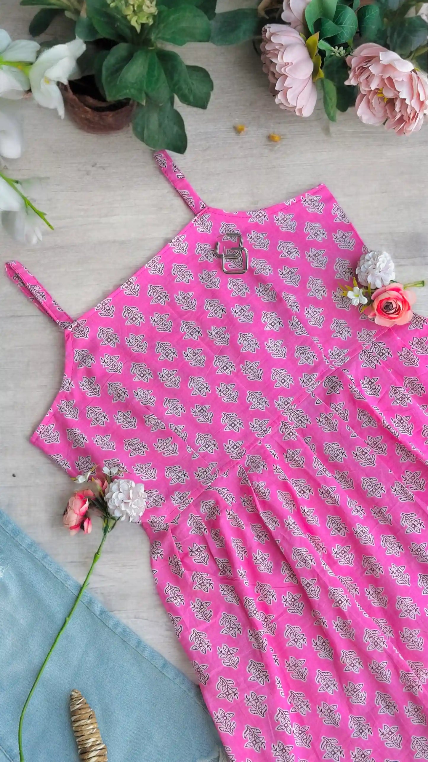 Pretty Pink Jaipuri Short Top - Passion for Fashion by Shivani