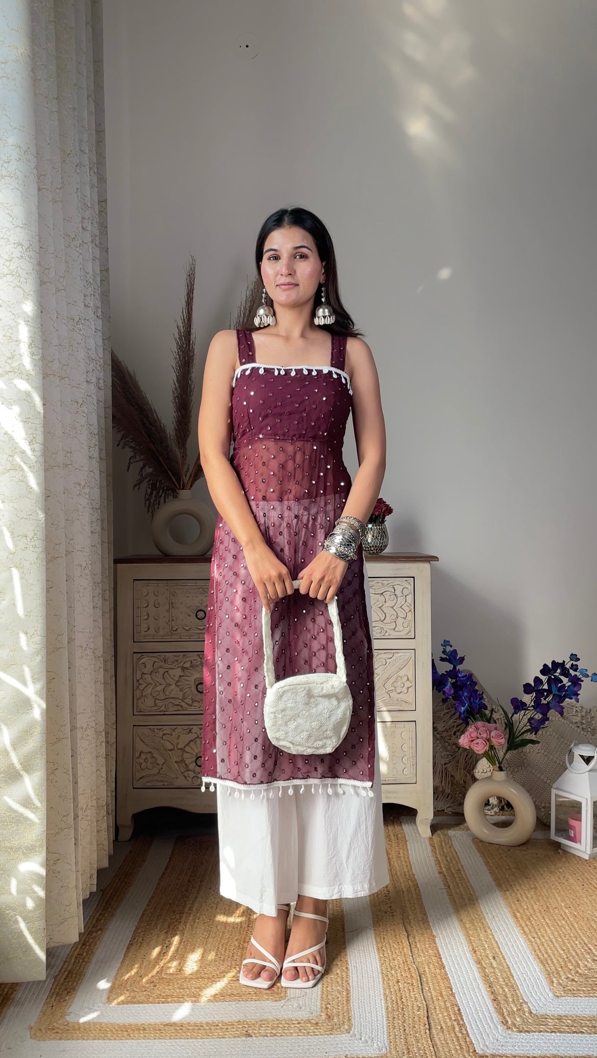 Swati's Fine Wine Dori Gulnaz Kurta