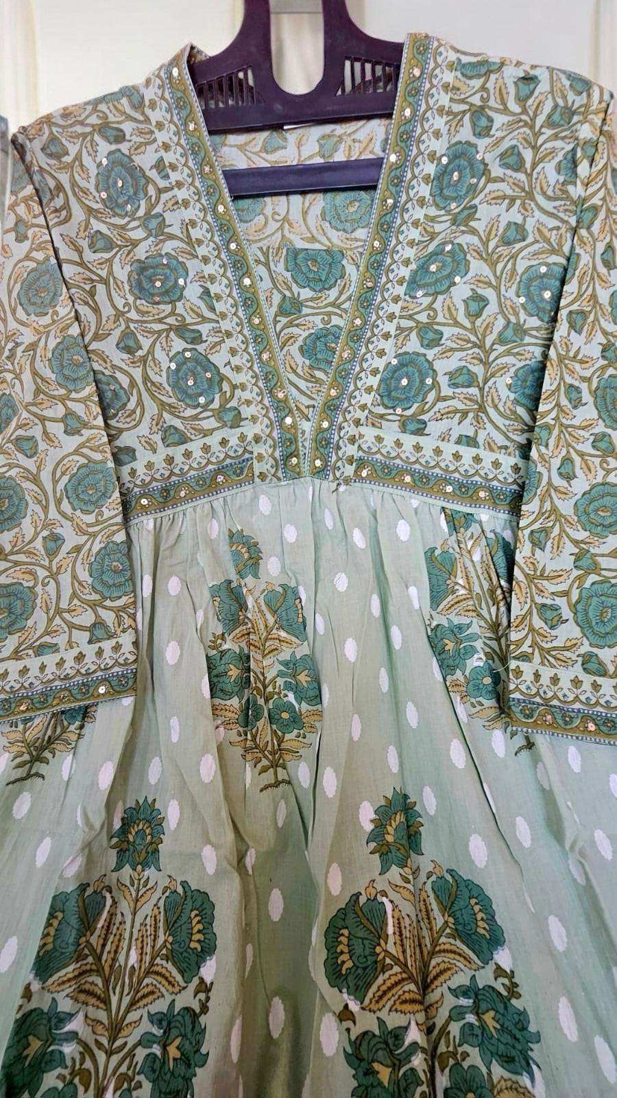 Blush Green Meher Suit Set - Passion for Fashion by Shivani