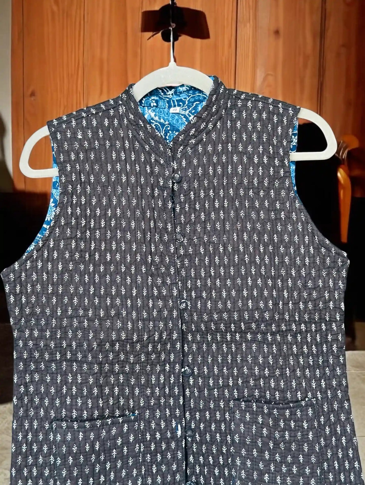 Black Botti Jaipuri Jacket