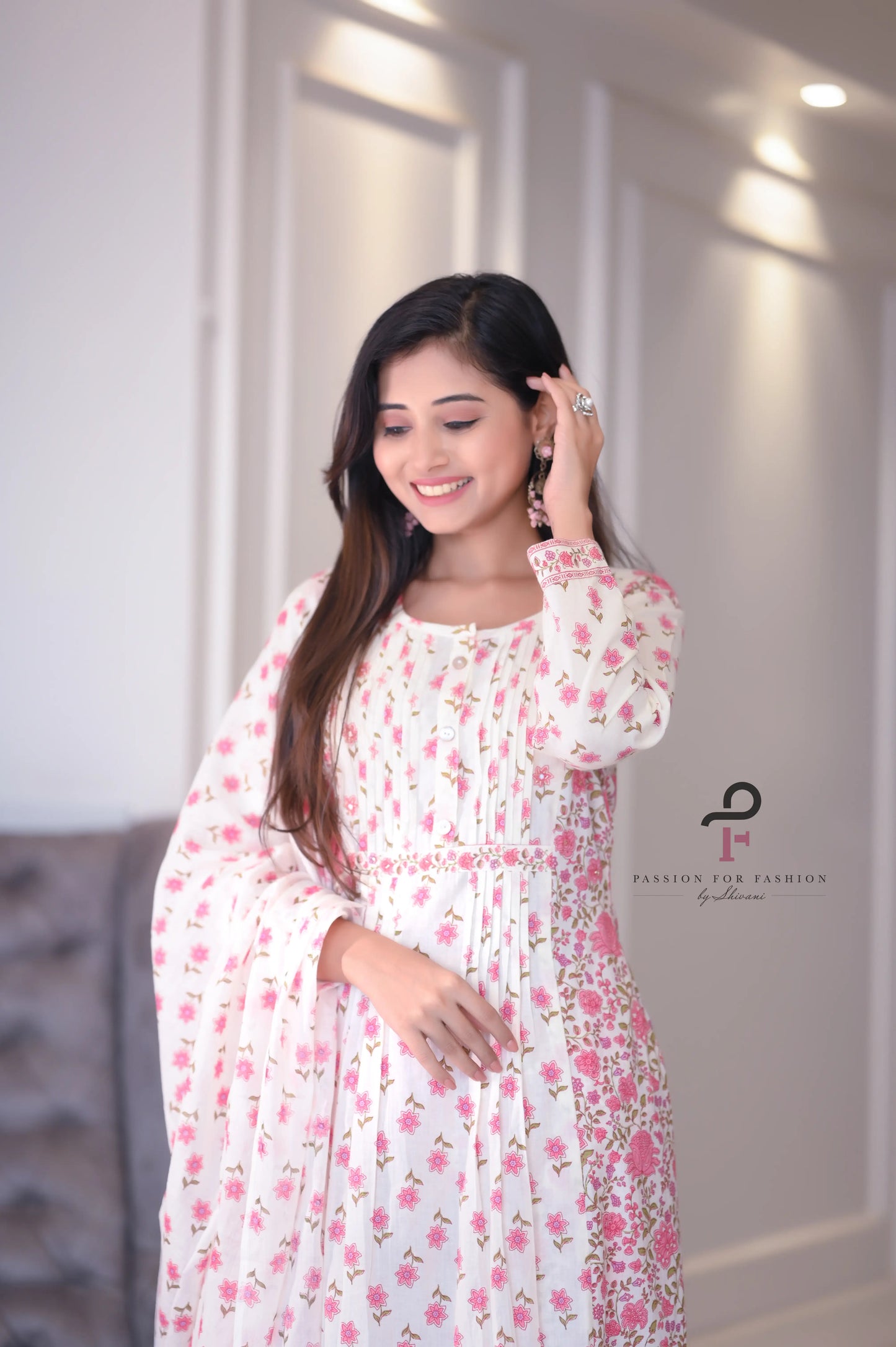 Dew Cotton Meher MulMul Suit Set