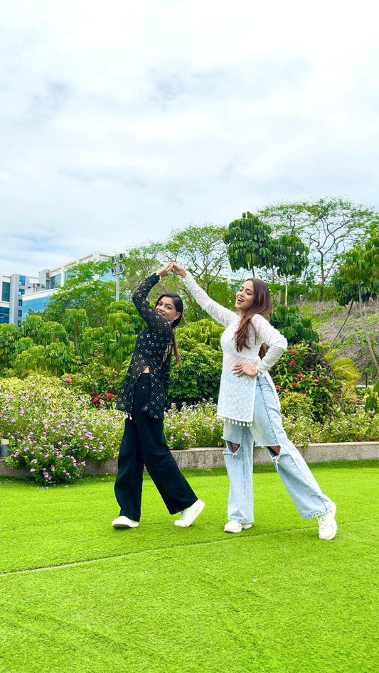 BFF Chic Gulnaz Dori Kurta - Passion for Fashion by Shivani