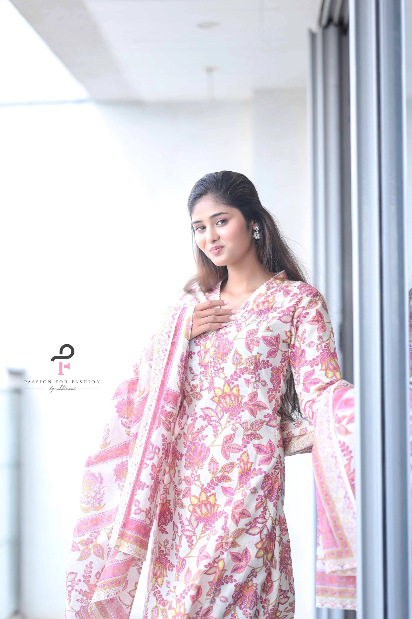Kalamkari Meher MulMul Suit Set
