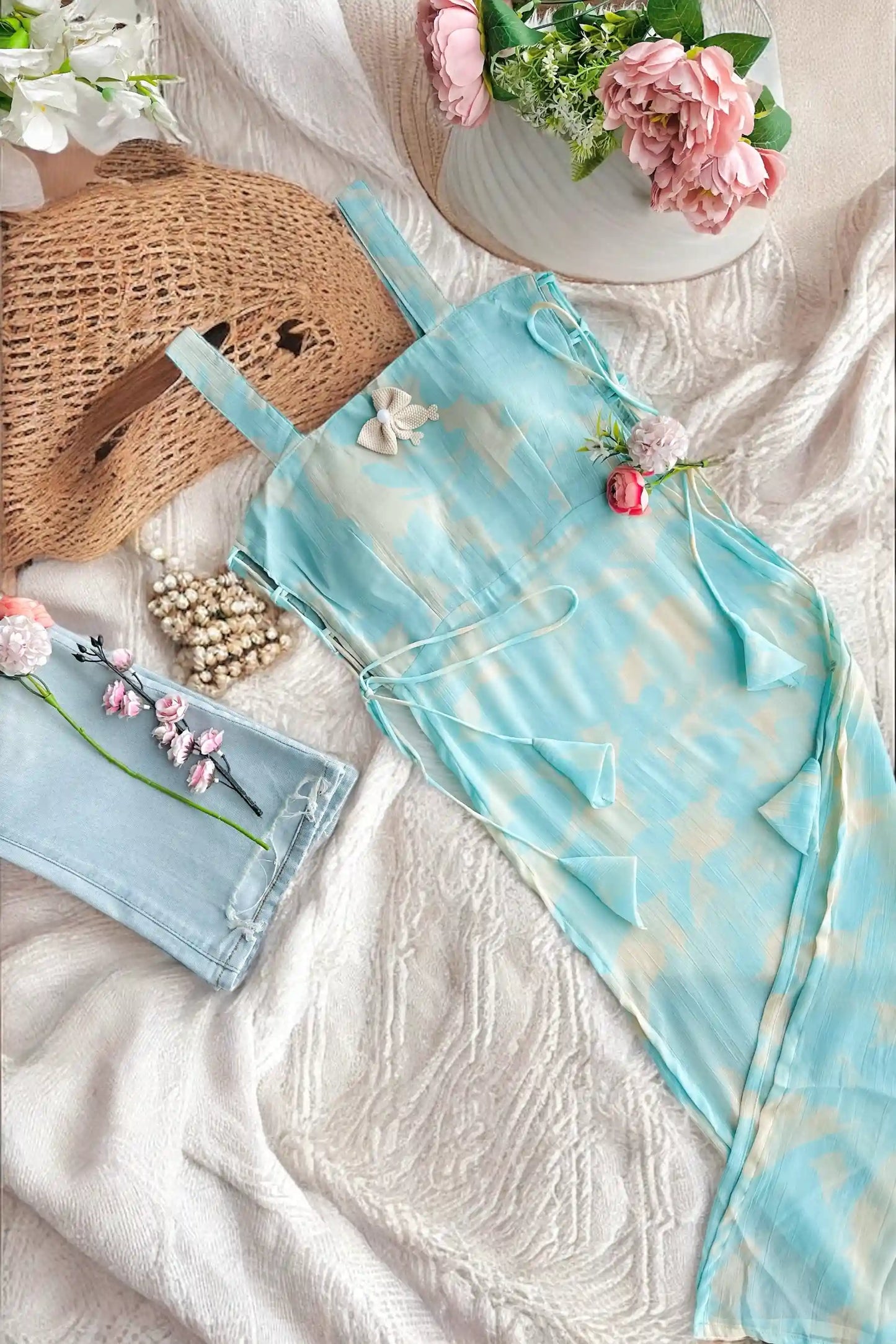 Vintage Tie Dye Dori Gulnaz Kurta