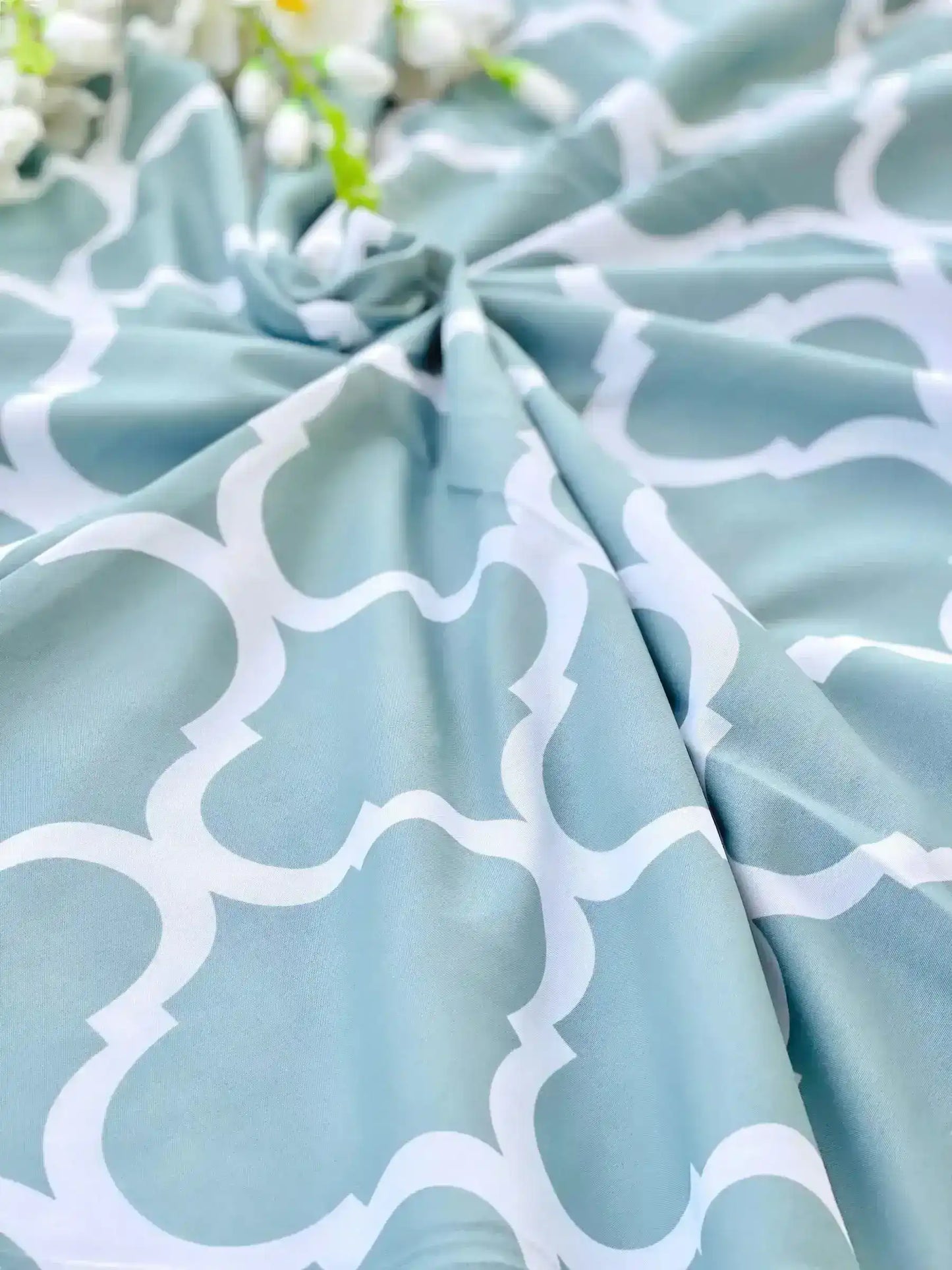 Pearly Grey All Season Long Jaipuri Blanket - Passion for Fashion by Shivani