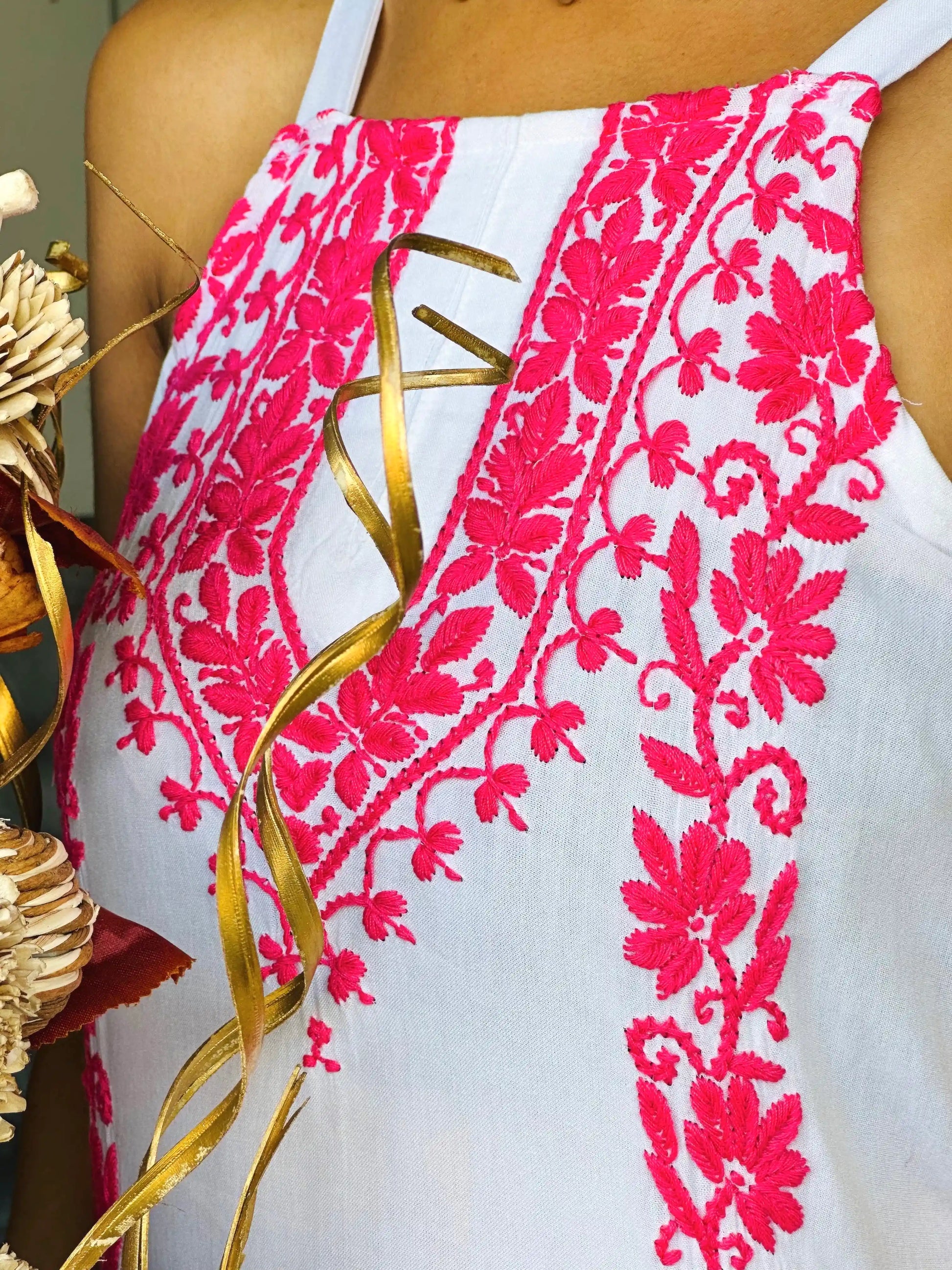 Whimsical White Aliya Noor Slit Kurta - Passion for Fashion by Shivani