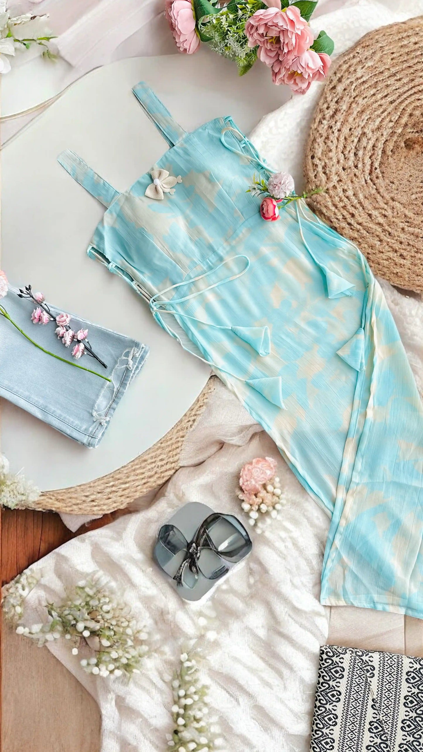 Vintage Tie Dye Dori Gulnaz Kurta