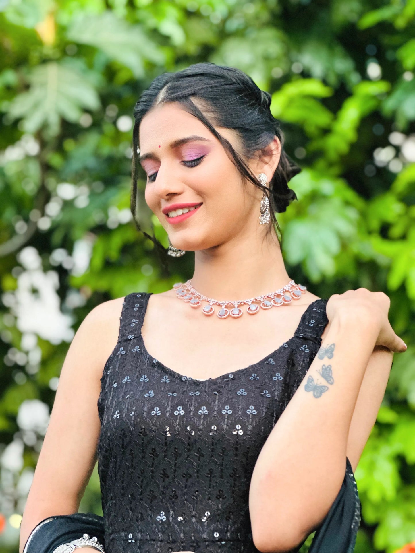 Mahima's Twilight Black Gulnaz Ensemble