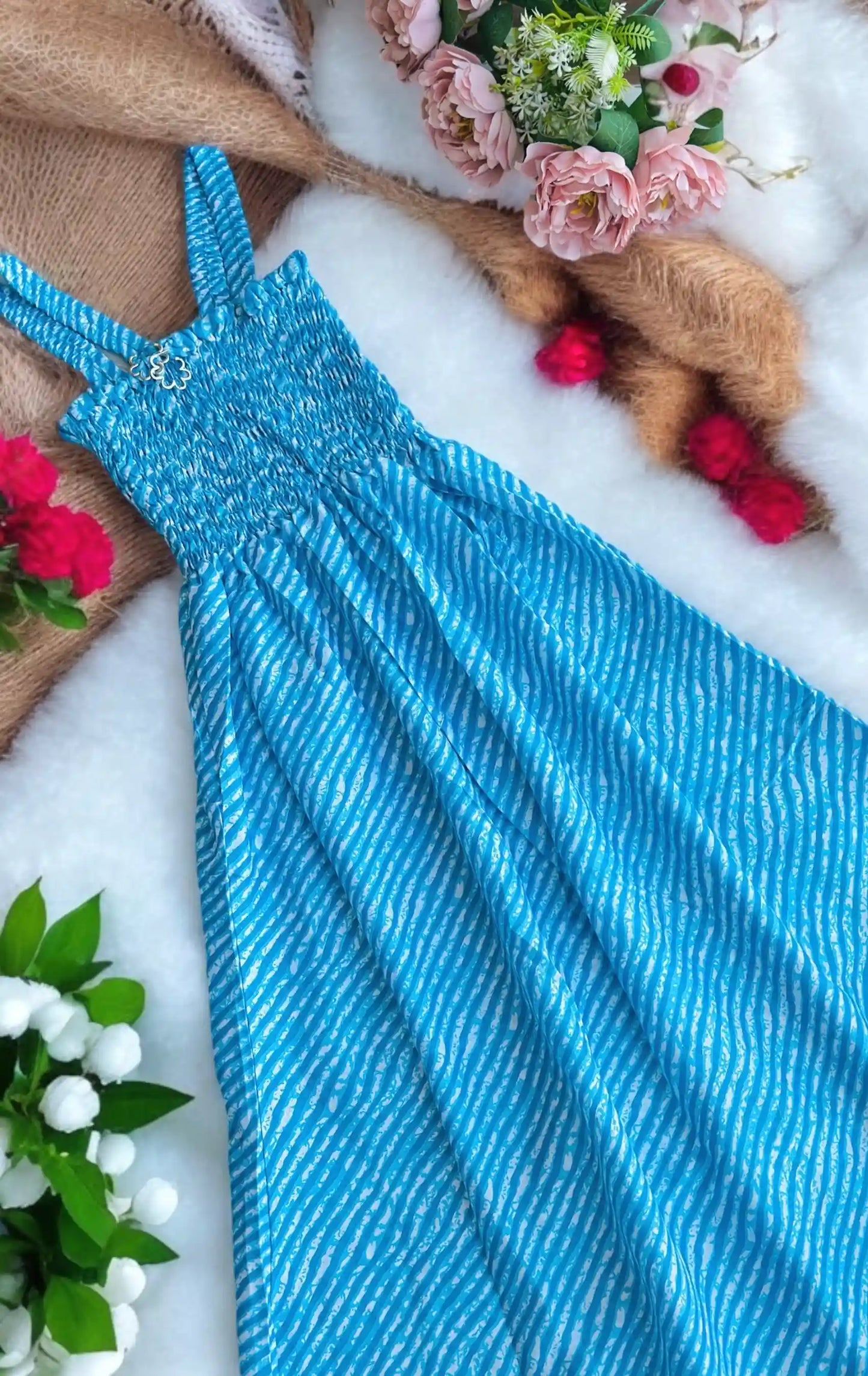Blush Lehriya Smoky Twirl Dress