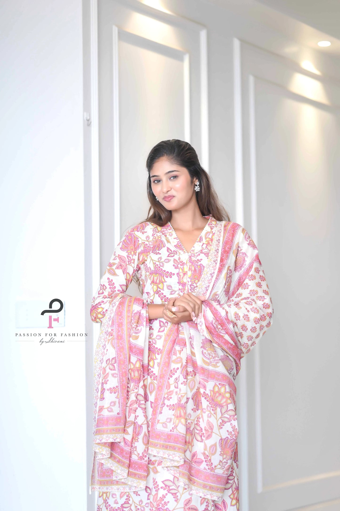 Kalamkari Meher MulMul Suit Set