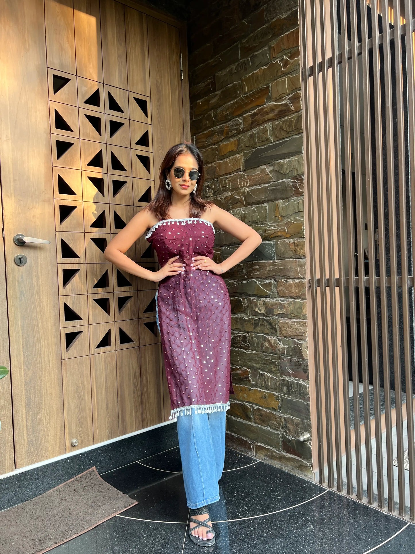 Swati's Fine Wine Dori Gulnaz Kurta