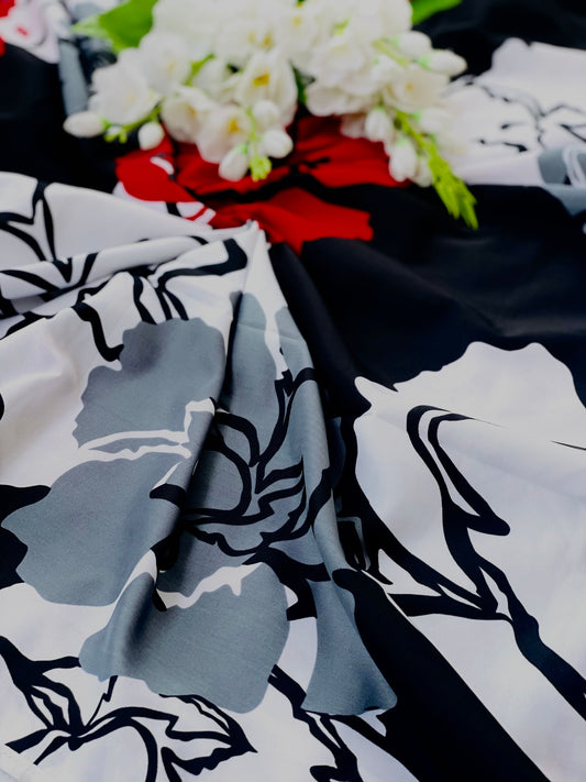 Pitch Black All Season Long Jaipuri Blanket - Passion for Fashion by Shivani