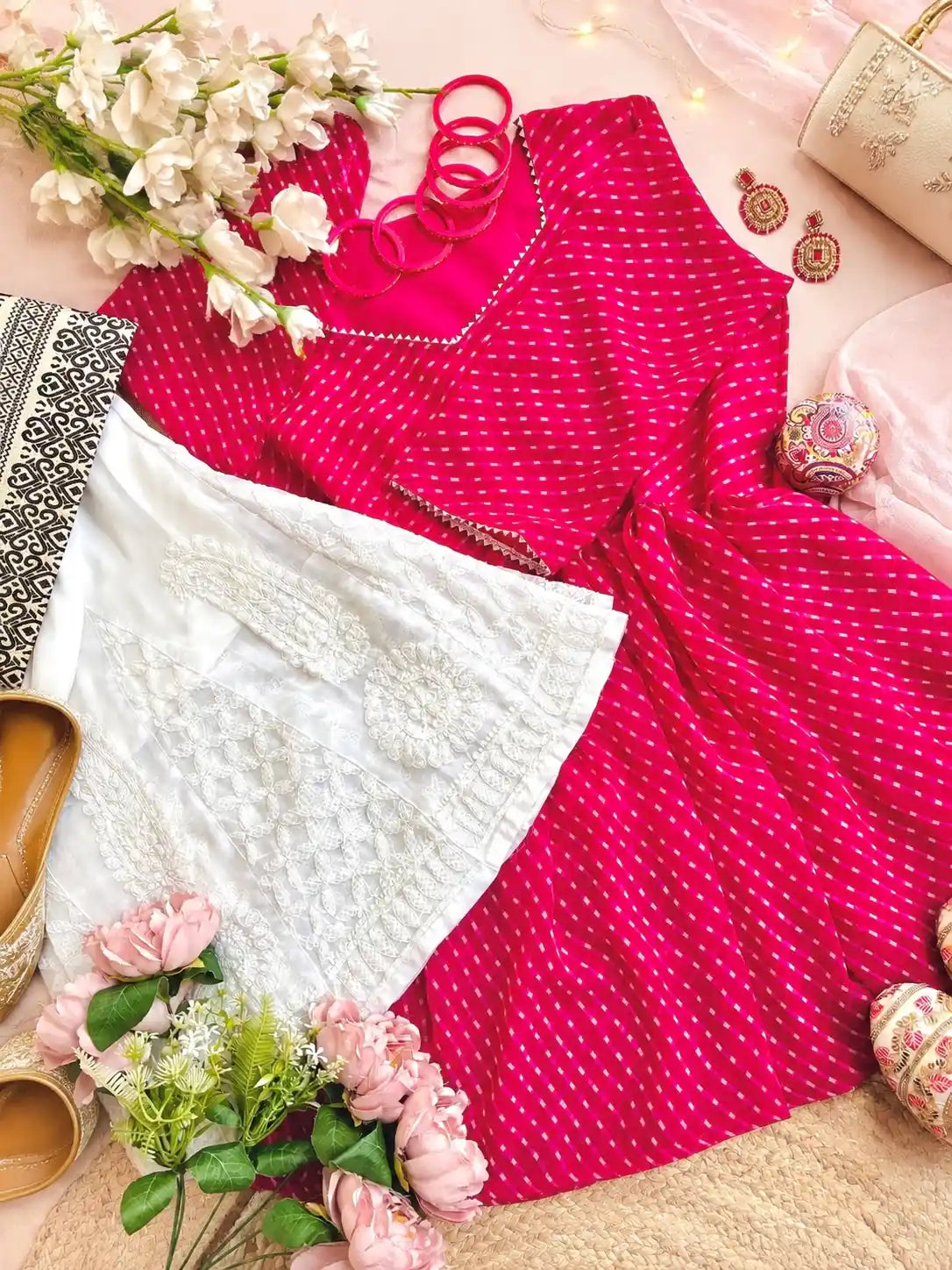 Lehriya Blush Pink Peplum Top