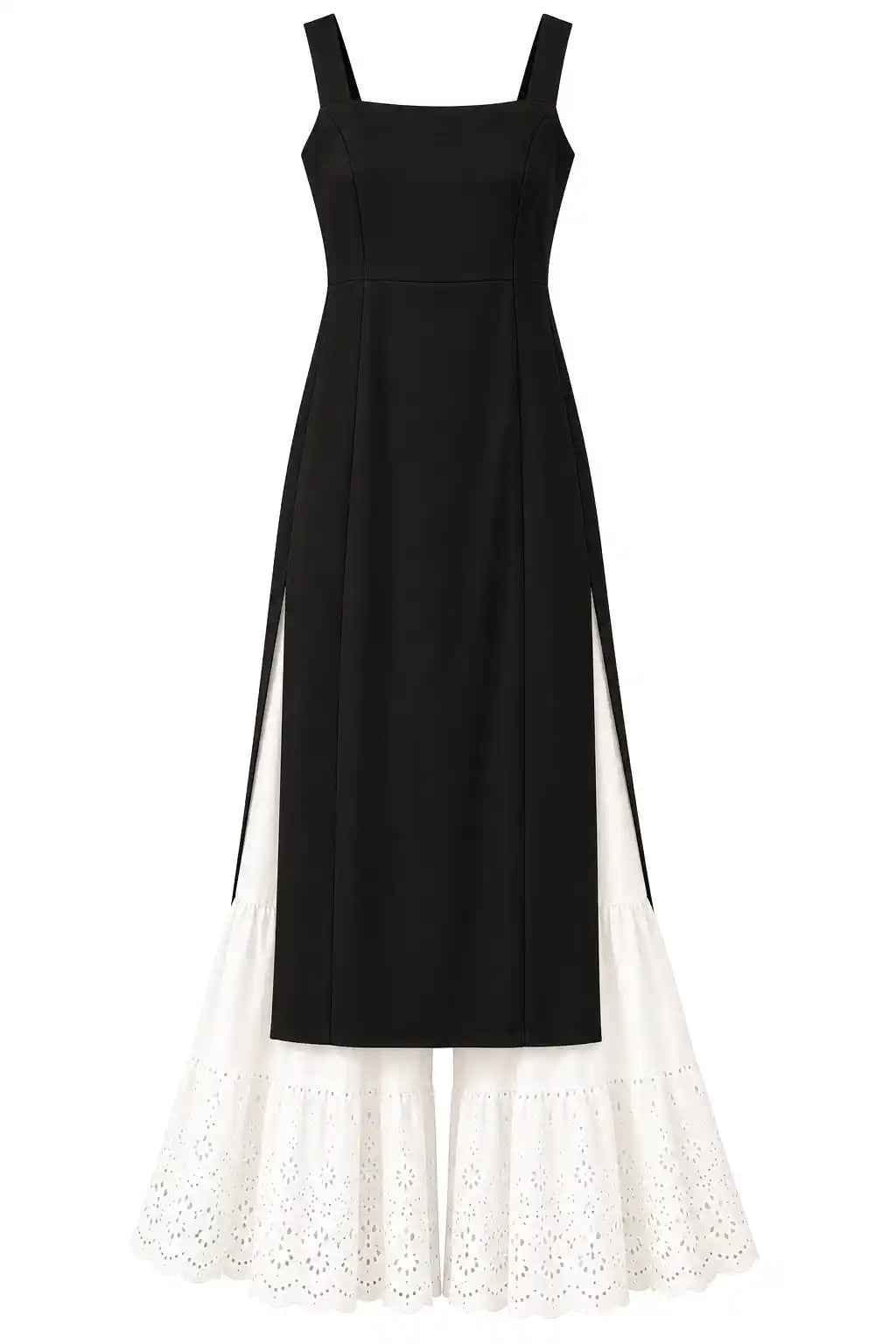 Royal Black Chic Gulnaz Kurta