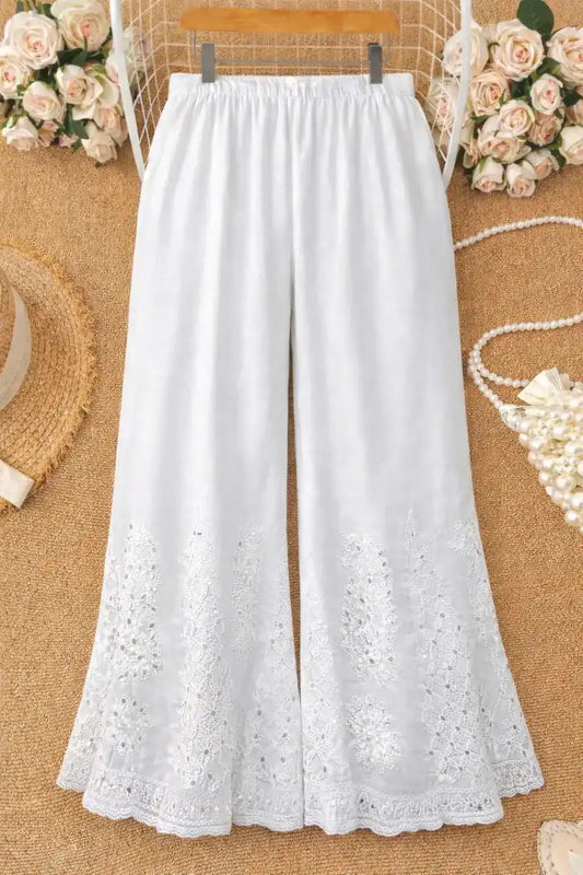 Amaaya Chikankari Flaired Mirror Palazzo