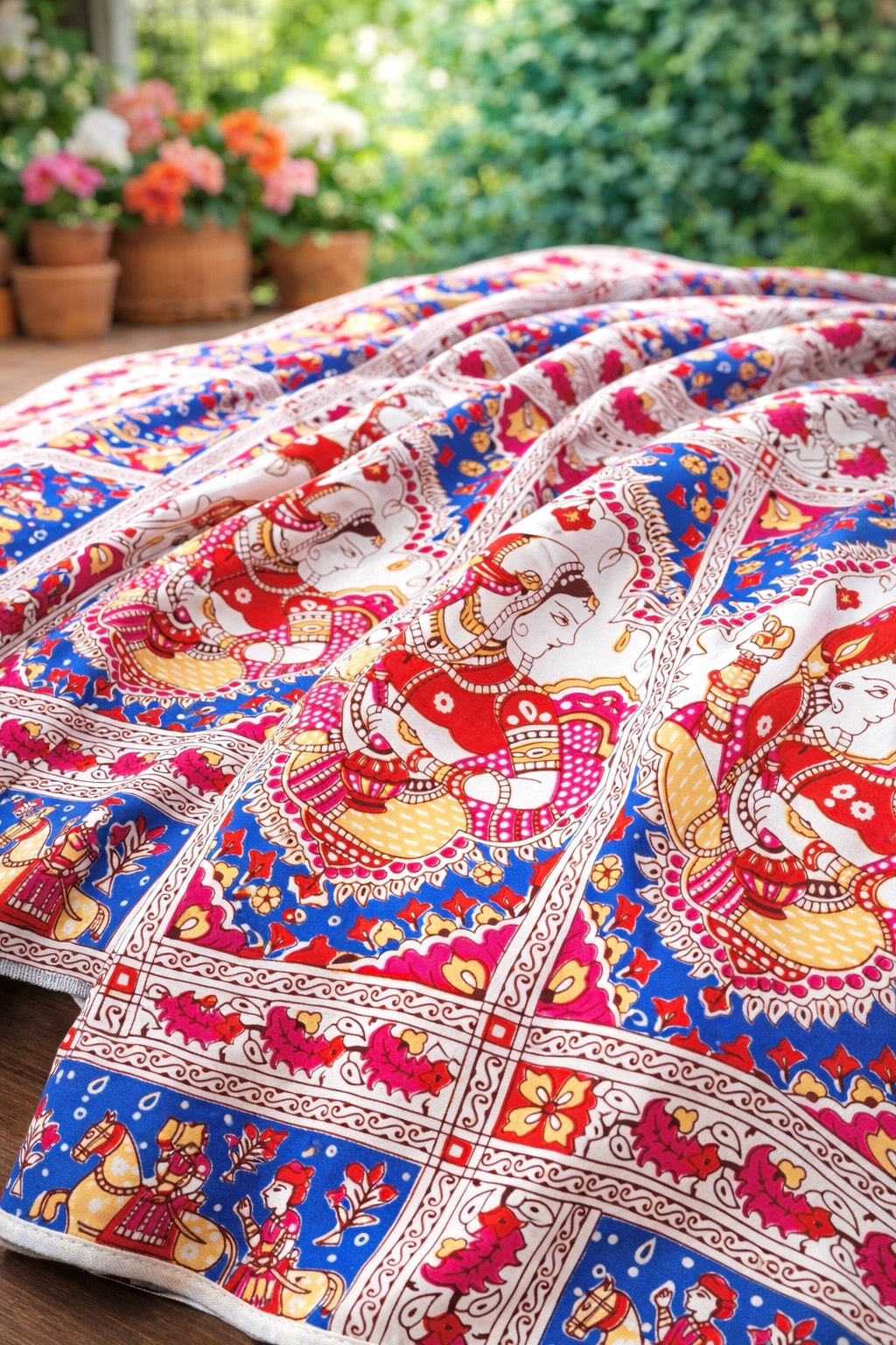 Maharani Colorbliss All Season Long Jaipuri Blanket