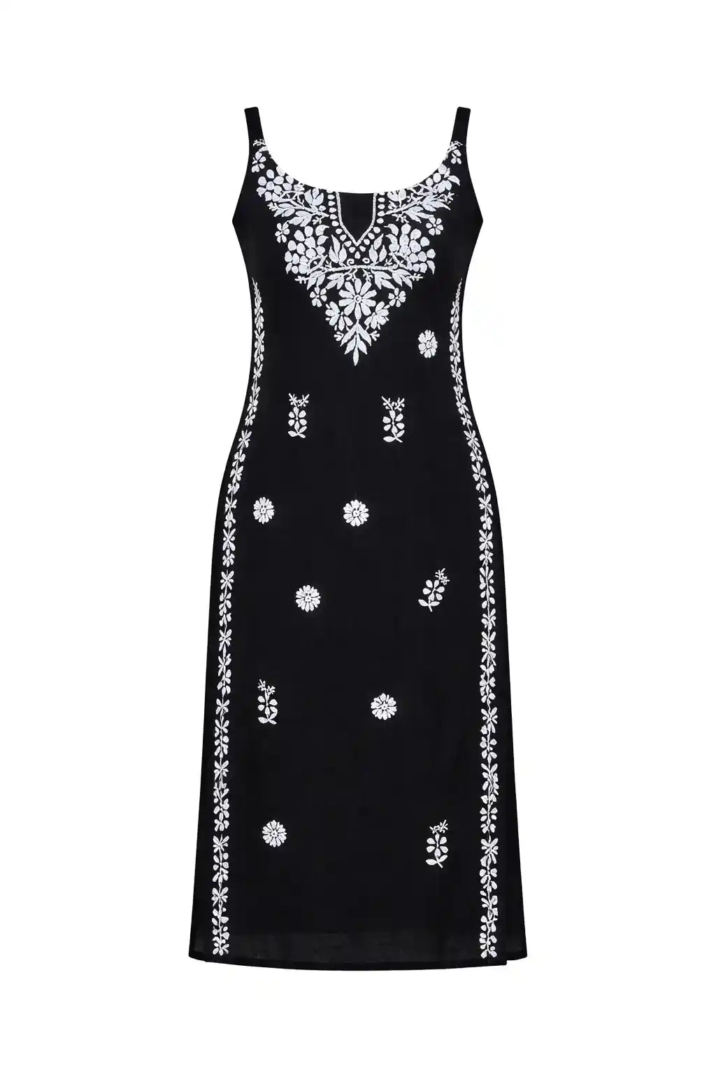 Mahima's Black Aliya Noor Slit Kurta