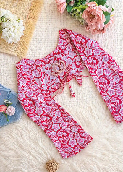 Jaipuri Pink Convertible Kurti