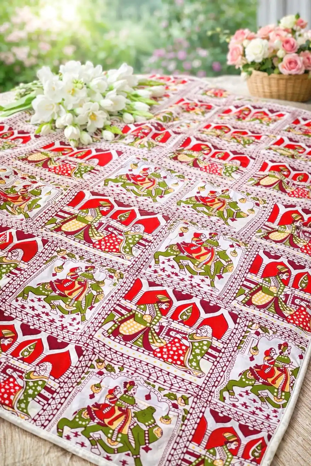 Camel Colorbliss All Season Long Jaipuri Blanket