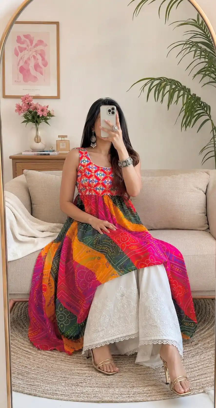 Swati’s Rangreza Back-Tie Kurti