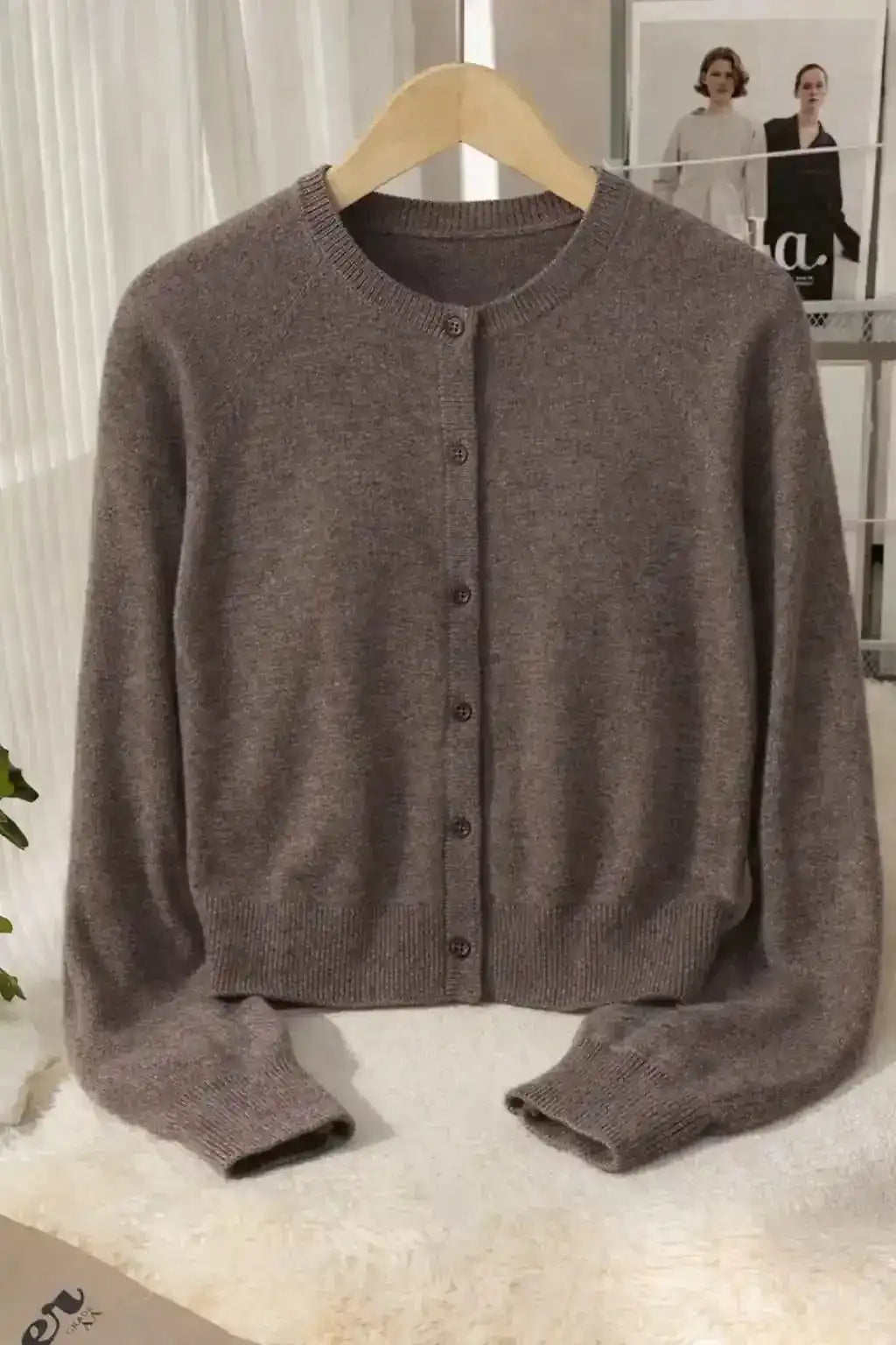 Oswal Wool Premium Knit Cardigan