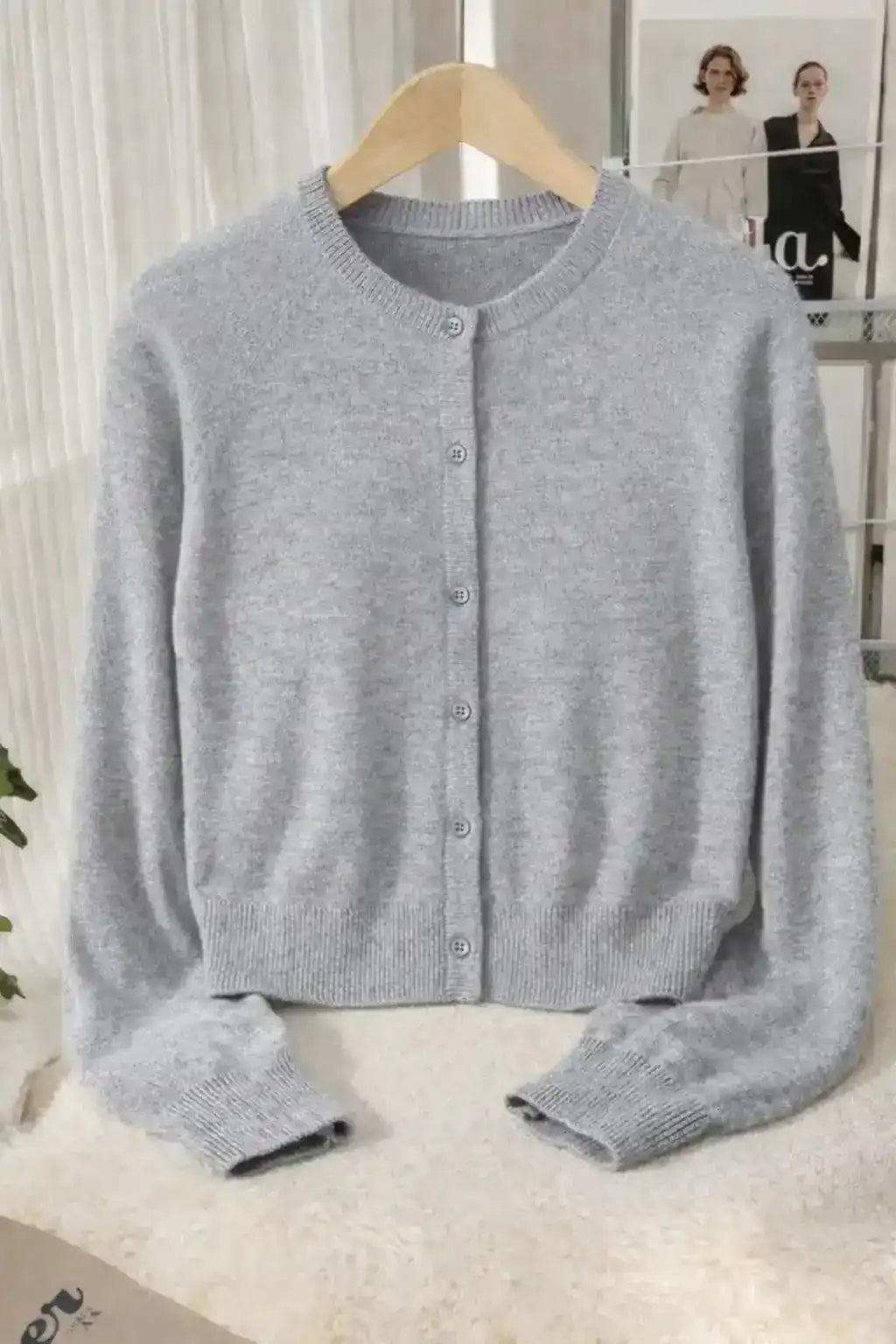 Oswal Wool Premium Knit Cardigan