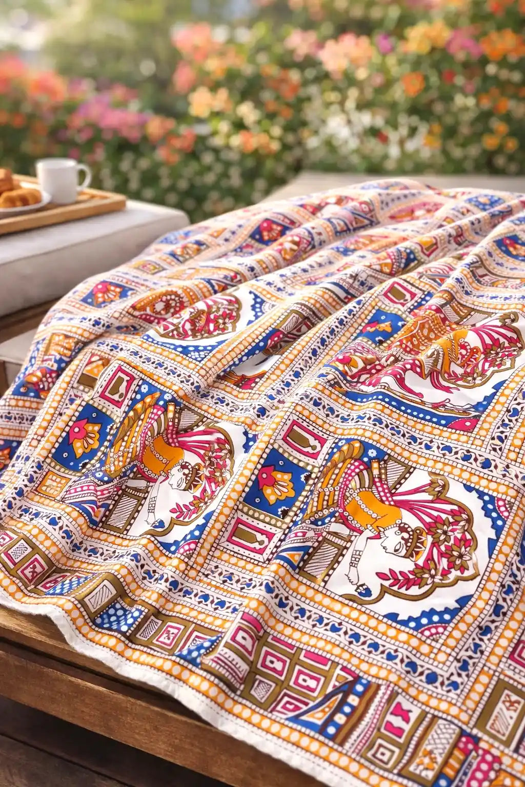 Rajasthani Colorbliss All Season Long Jaipuri Blanket