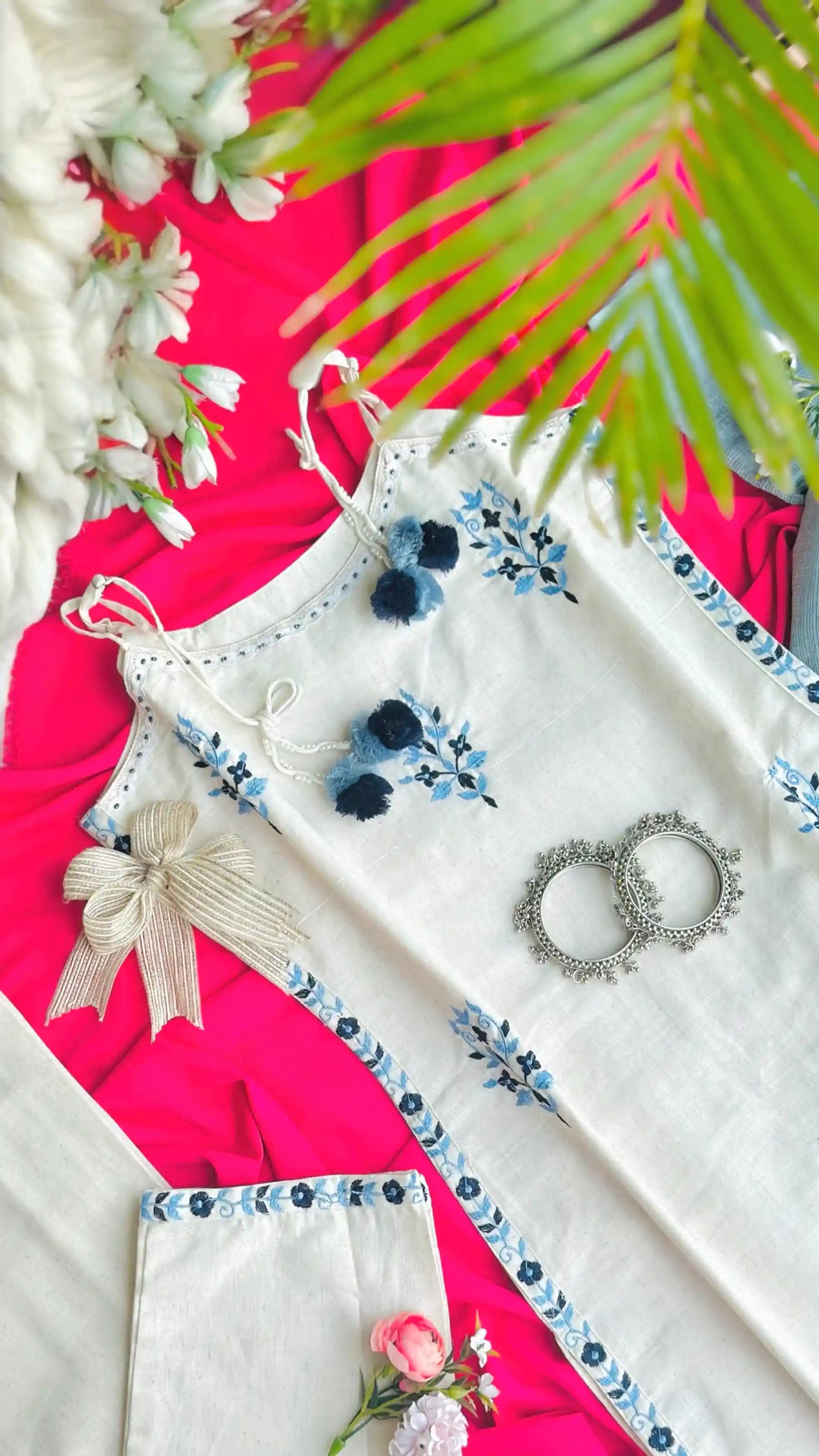 Embroidered Meher Suit Set