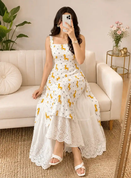 Cute Boho Jaipuri Gulnaz Kurta