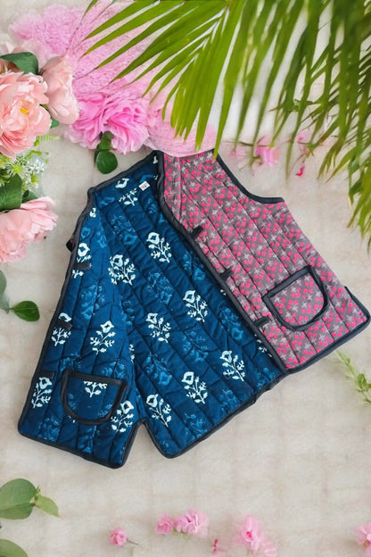Blush Block Kids Reversible Jacket