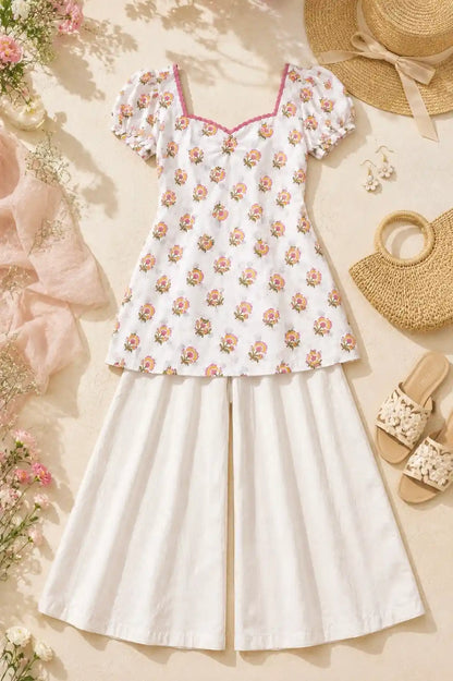 Handblock Block Gulnaz Short Kurta