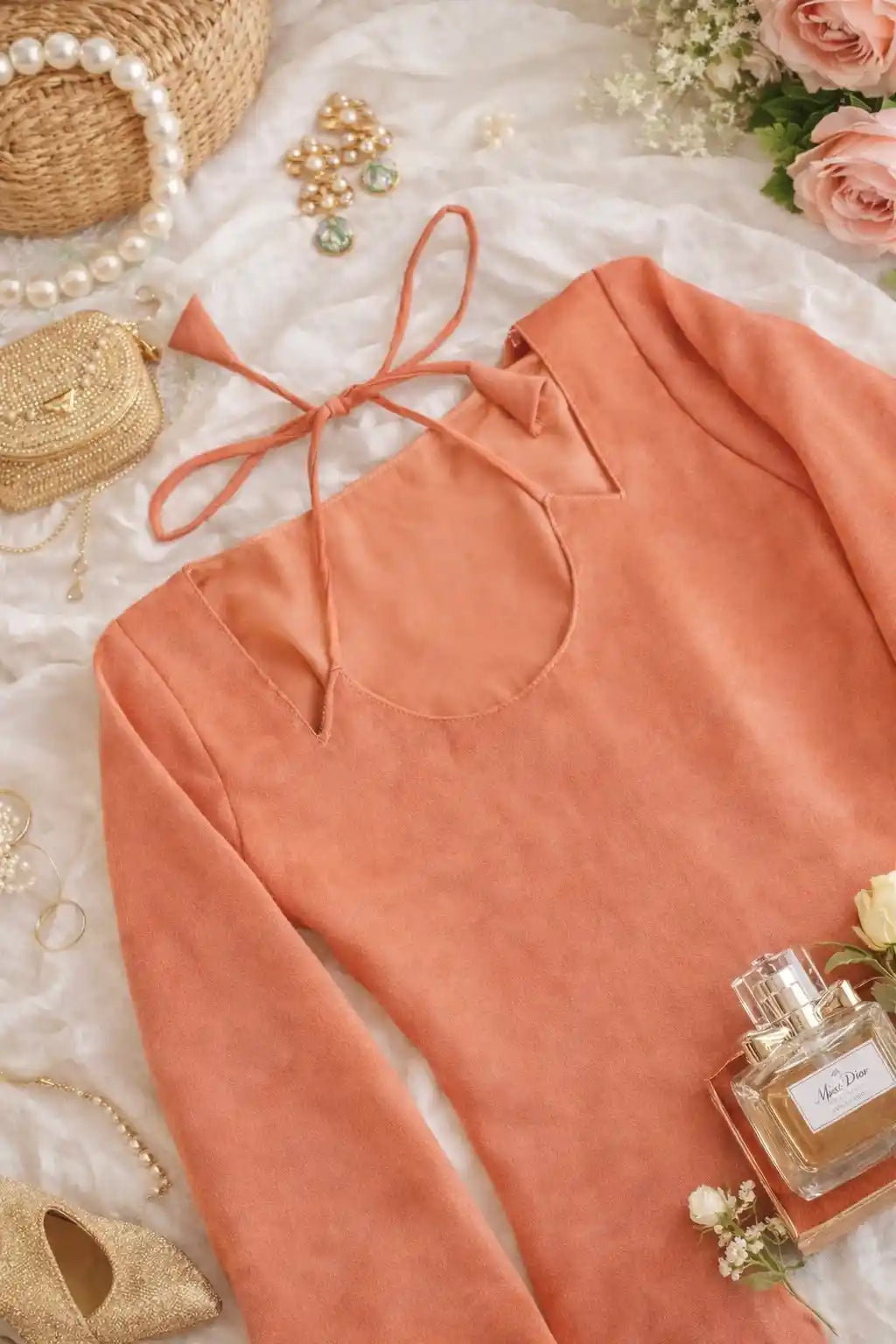 Gulnaz Peach Bloom Kareena Set