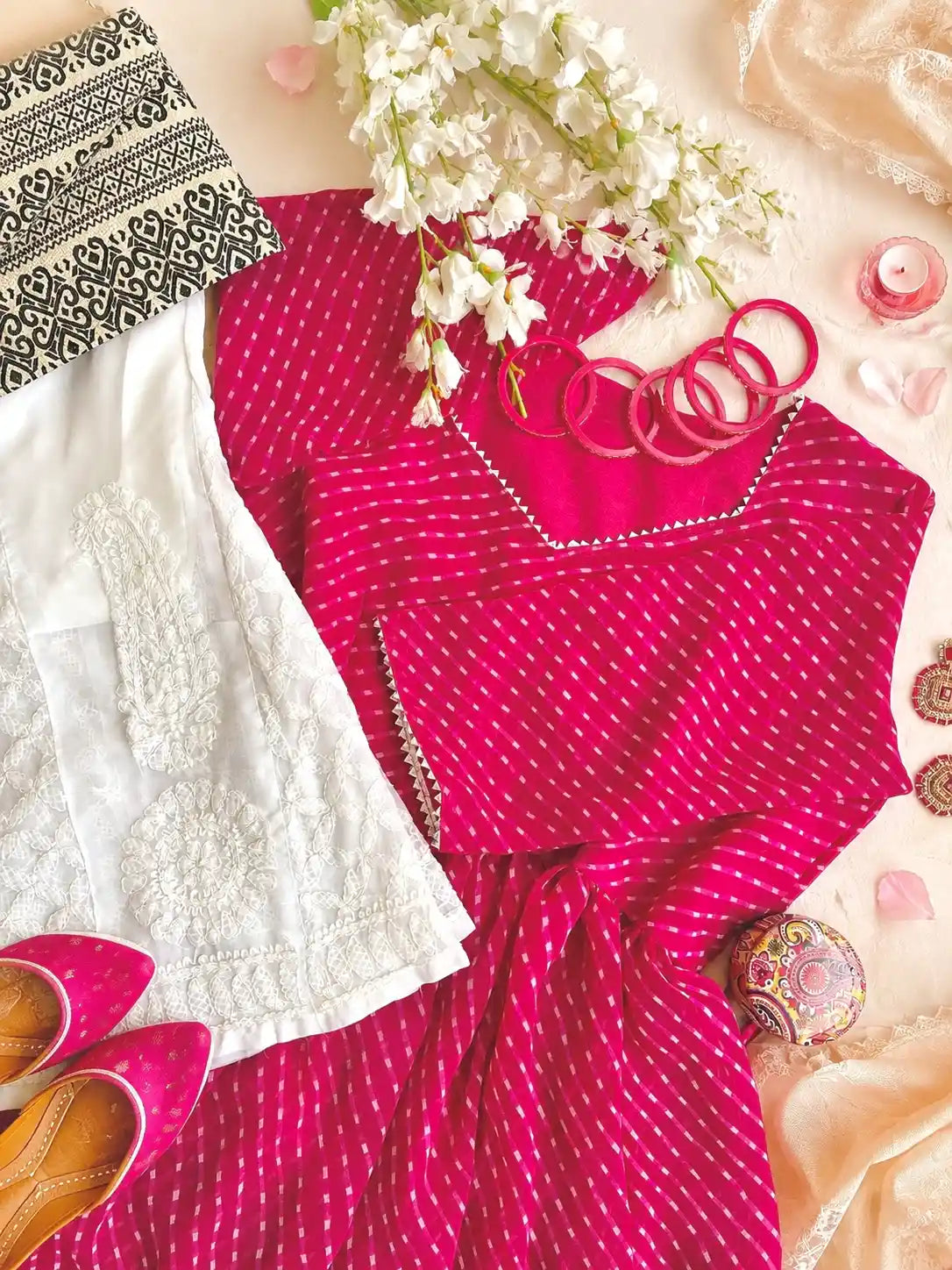 Lehriya Blush Pink Peplum Top