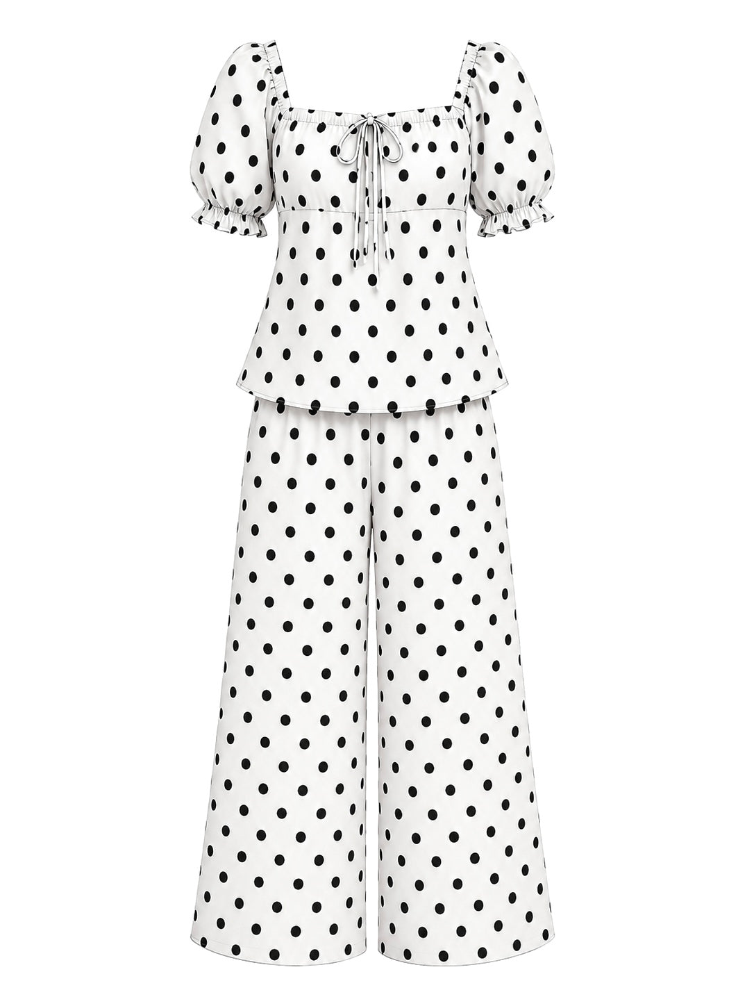 Pretty In Polka Cord Set
