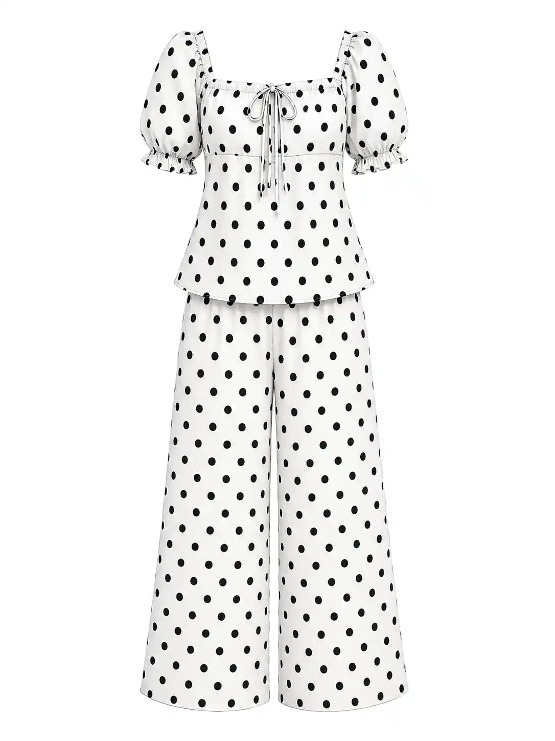 Pretty In Polka Cord Set