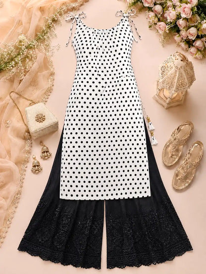 Pretty Polka Jaipuri Gulnaz Kurta