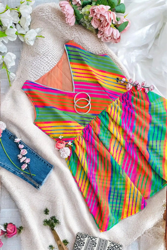 Blush Lehriya Gulnaz Peplum