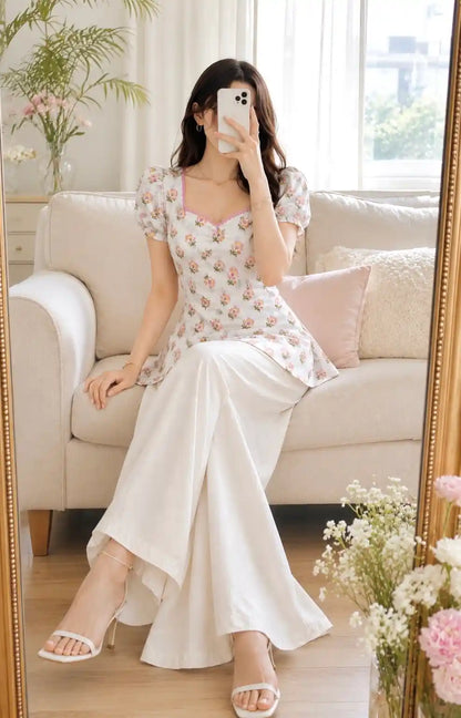 Handblock Block Gulnaz Short Kurta
