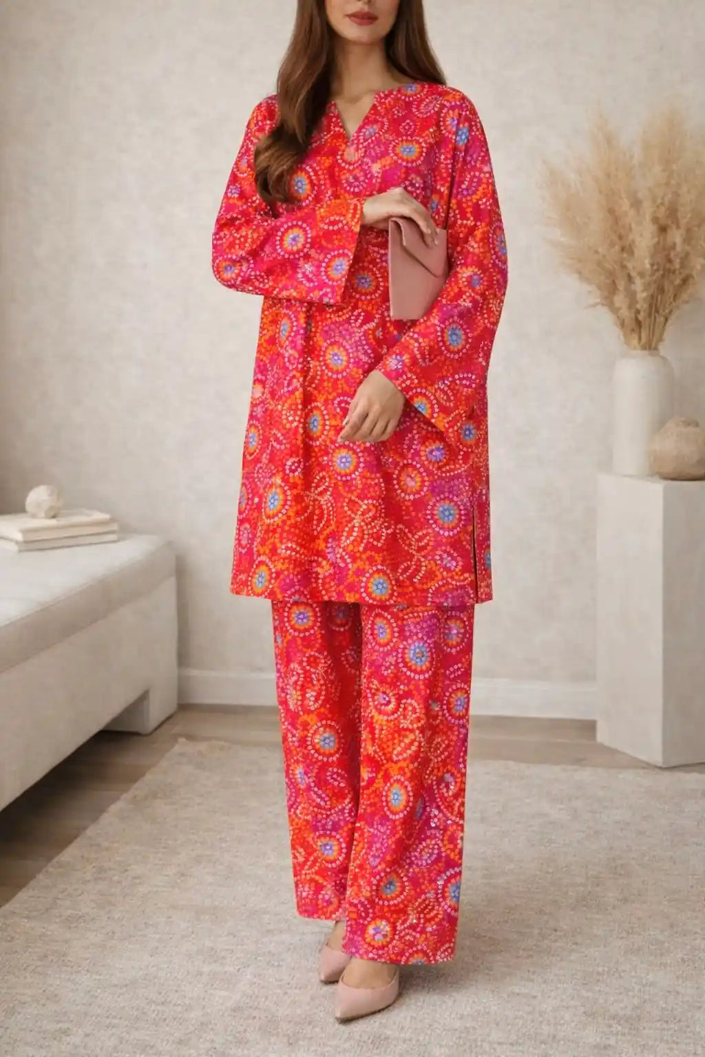 Bandhej Farshi Salwar Suit