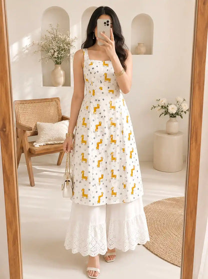 Cute Boho Jaipuri Gulnaz Kurta